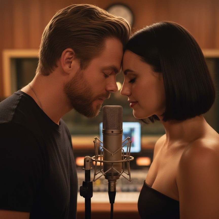 “A Voice from Heaven”: Derek Hough and Hayley Erbert Reveal an Unreleased Duet That Leaves Fans Speechless