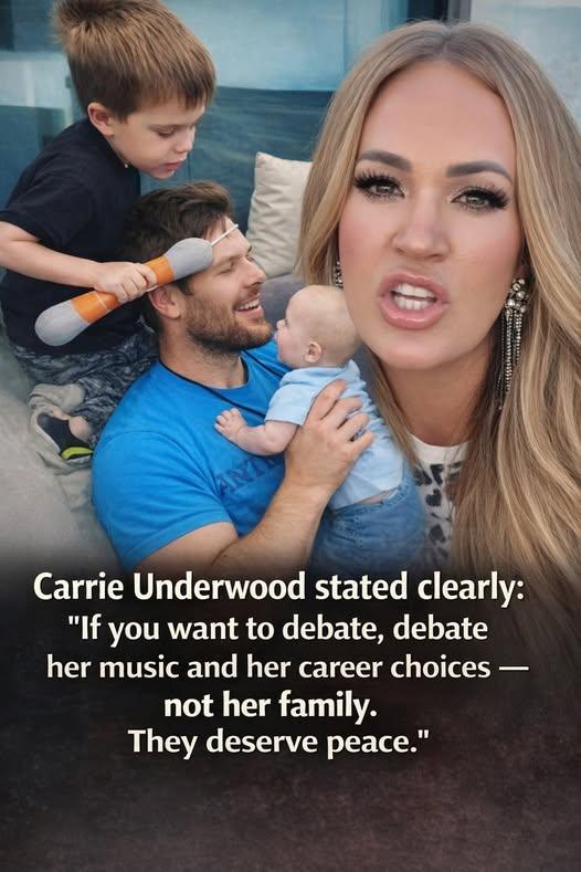 Carrie Underwood Sets a Firm Boundary as Online Debate Over Celebrity Privacy Intensifies