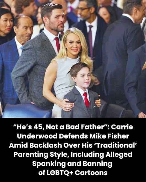 Carrie Underwood Responds Calmly to Online Parenting Debate and Defends Her Family