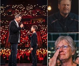 “BLAKE… CAN I SING WITH YOU JUST ONCE?” — AND 20,000 PEOPLE FORGOT HOW TO BREATHE