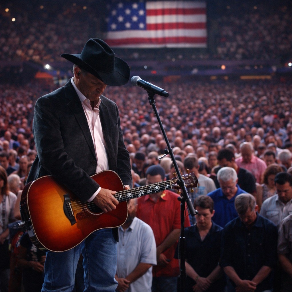 ❤️ George Strait Halts Concert and Asks Thousands to Fall Silent — What Happened Next Left an Entire Stadium in Tears