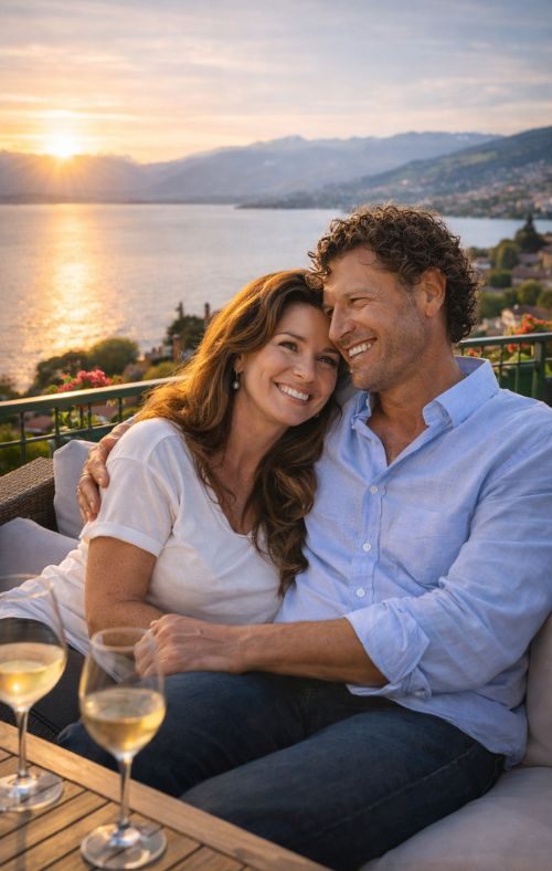 “SHE LEFT NASHVILLE BEHIND—AND HID HER HAPPINESS OVER A SWISS LAKE”: