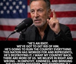 Bruce Springsteen’s Emotional Interview Sparks National Conversation About Politics, Culture, and Responsibility