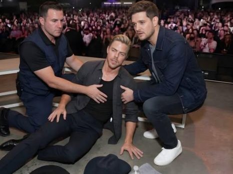 Tense Moment at Nashville Performance Leaves Fans Concerned for Derek Hough