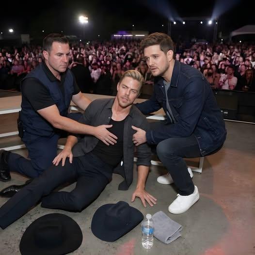 Tense Moment at Nashville Performance Leaves Fans Concerned for Derek Hough