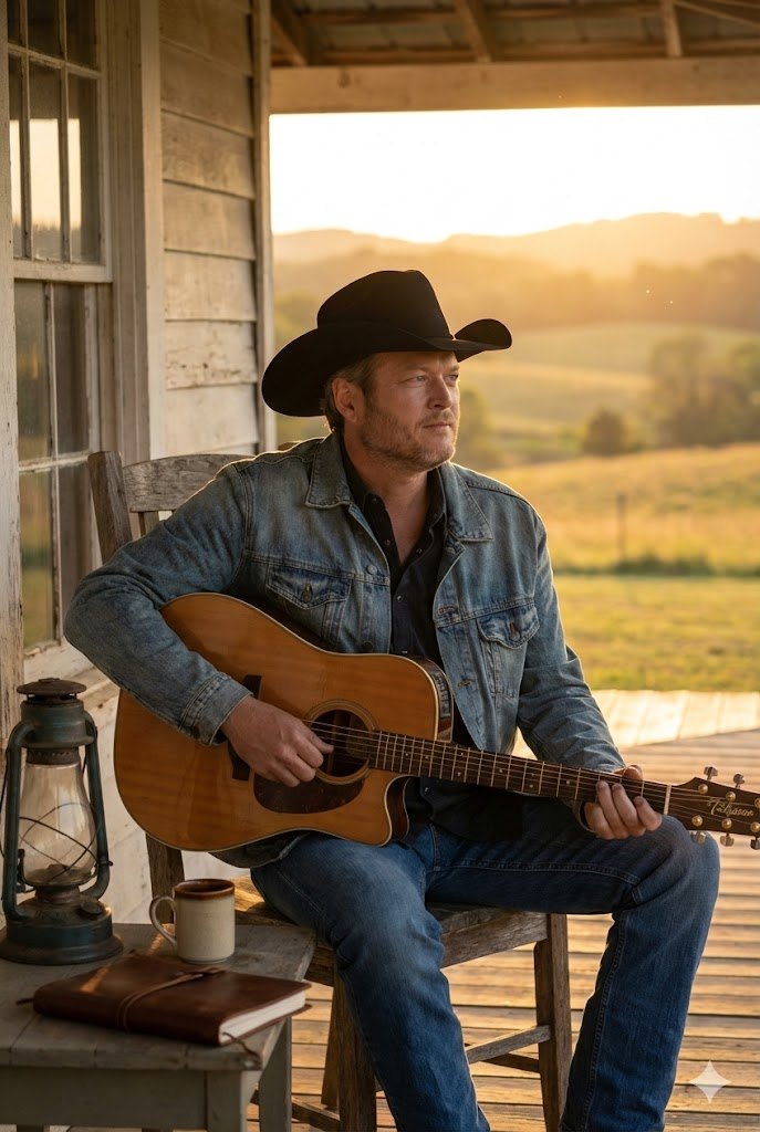 “I HAD TO LOSE MYSELF TO FIND MYSELF AGAIN.” — BLAKE SHELTON AFTER NEARLY A DECADE WITH GWEN STEFANI