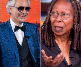 “PAY NOW!” – Andrea Bocelli Files $50 Million Lawsuit Against Whoopi Goldberg After Explosive On-Air Clash