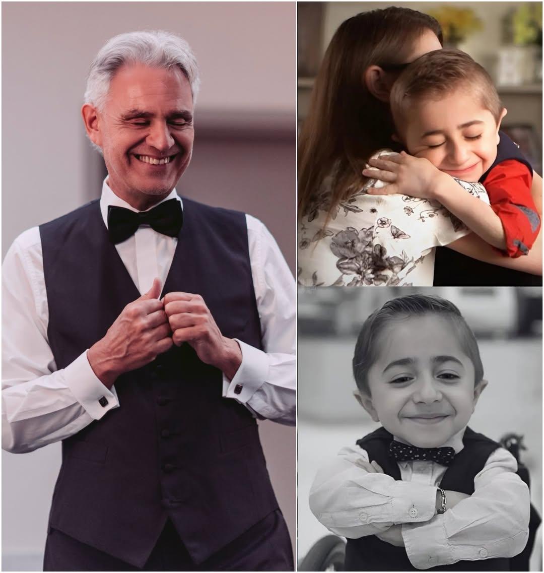 Andrea Bocelli Mourns the Passing of Kaleb, the Brave Young Advocate Who Inspired Thousands