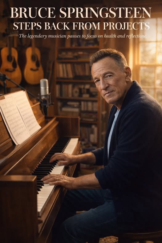 Bruce Springsteen Steps Away From Projects to Focus on Health, Leaving Fans Reflecting on His Legacy