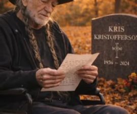 “He Tried to Read… But the Words Broke Him”: Willie Nelson Holds Kris Kristofferson’s Final Letter and the Room Falls Silent