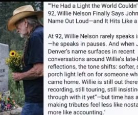 The Night Willie Nelson Sat in Silence While His Sons Sang His Story Back to Him