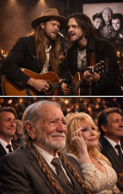 The Night Willie Nelson Sat in Silence — And His Sons Sang the Story of His Life Back to Him
