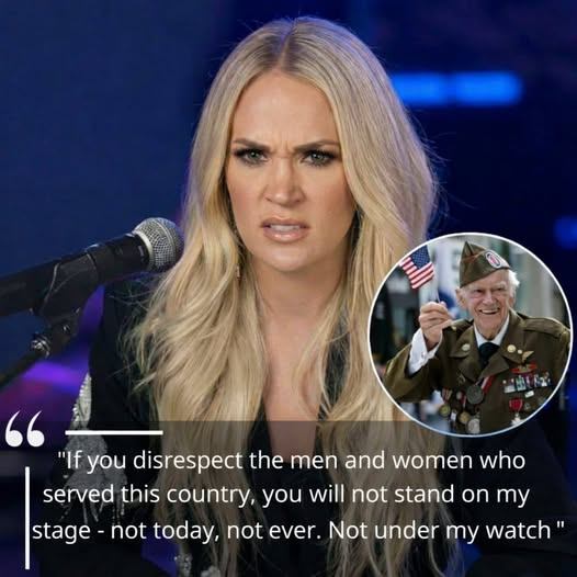Carrie Underwood Pauses Concert to Honor Veterans, Reminding Fans What Truly Matters