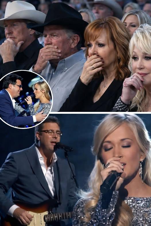 When Carrie Underwood and Vince Gill Sang “He Stopped Loving Her Today,” the Room Fell Into Silence
