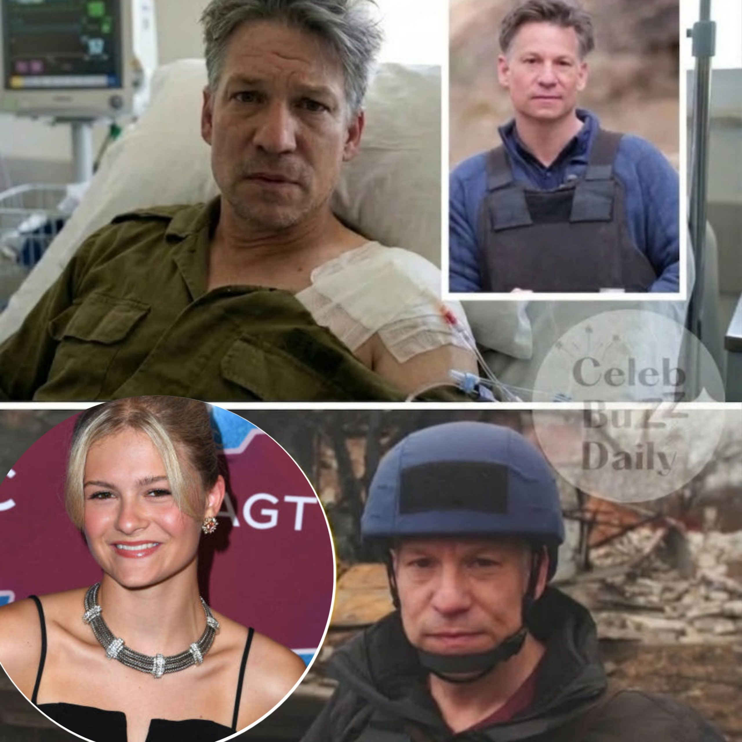 Praying for Richard Engel’s Swift Recovery 🙏💙 The World Stands With a Journalist Who Has Risked Everything for the Truth