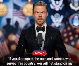 Derek Hough Halts Charity Showcase After Alleged Disrespect Toward Veterans
