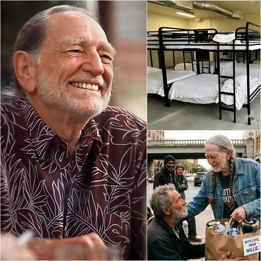 🚨 BREAKING NEWS: Willie Nelson Donates Entire $12.4 Million to Build Transitional Homes for People Experiencing Homelessness