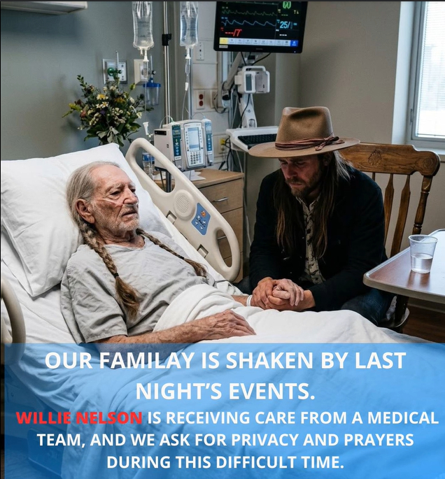 🚨 LUKAS NELSON BREAKS HIS SILENCE — His Urgent Message About Willie Nelson Has Fans Everywhere Holding Their Breath