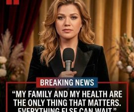 SAD NEWS: Kelly Clarkson Announces She Is Stepping Away From All Current Projects to Focus on Her Health and Well-Being
