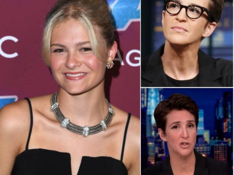 “YOU NEED TO BE SILENT!” — Rachel Maddow’s Tweet Backfires After Derek Hough Reads It Live on Television