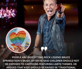 🔥 Debate Erupts Online: Bruce Springsteen Faces Boycott Calls After Controversial Comment About Children’s Cartoons
