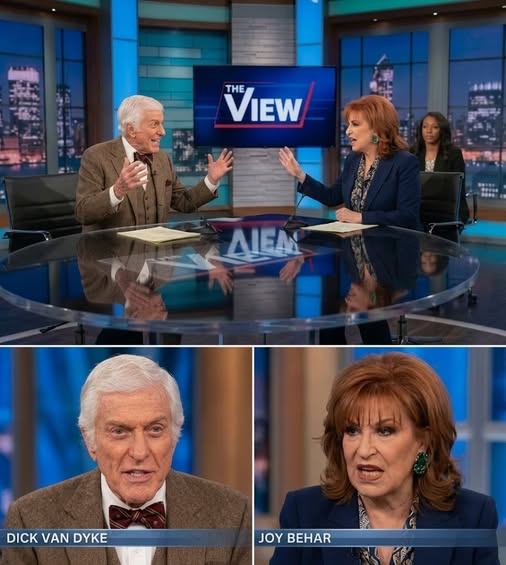 🔥 Dick Van Dyke Stuns ‘The View’ Audience With Unexpected Walk-Off — A Moment That Left the Studio Silent