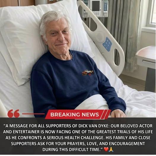💔 Concern Spreads Worldwide After Reports About Dick Van Dyke’s Serious Health Battle