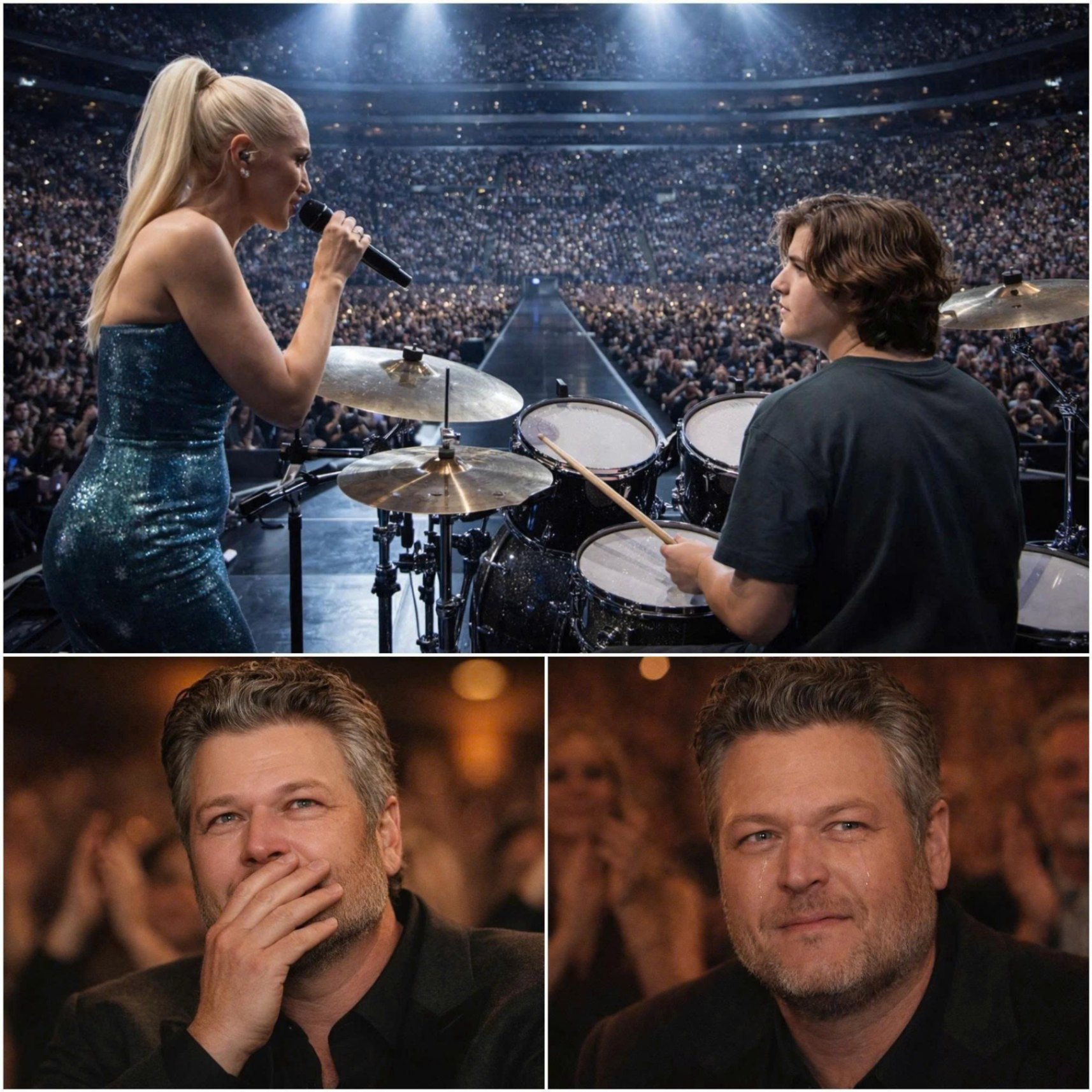 AN UNFORGETTABLE MOMENT: A SONG FOR BLAKE SHELTON