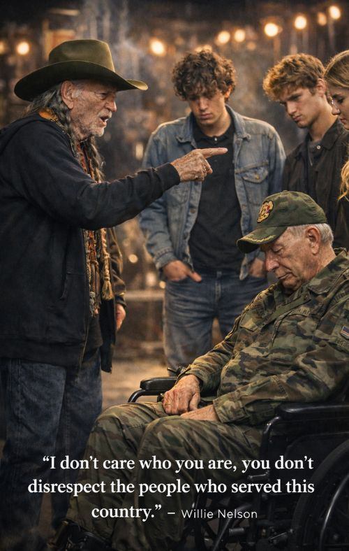 “Willie Nelson Drew the Line” — The Quiet Moment in Nashville That Left the Entire Room Still