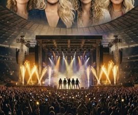 🎤🌎 “ONE LAST RIDE” World Tour Announced — Amy Grant, Carrie Underwood, Lauren Daigle & Anne Wilson Unite for a Historic Music Event