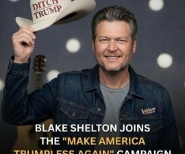 Blake Shelton Trends Online as Political Slogan Sparks Debate About Celebrities and Public Discourse