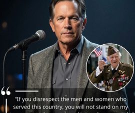 “I DON'T CARE WHO YOU ARE — YOU DON'T DISRESPECT THE PEOPLE WHO SERVED THIS COUNTRY.”