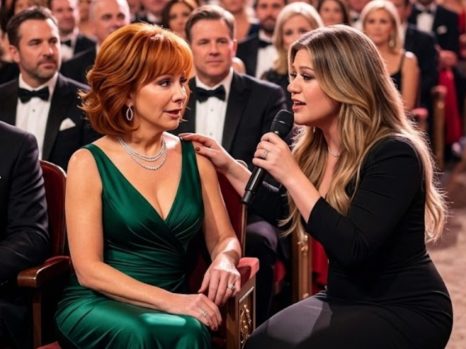 A Special Moment on Stage: Kelly Clarkson’s Emotional Tribute to Reba McEntire Moves Fans Around the World