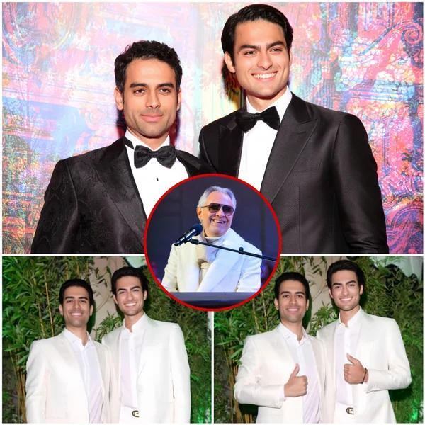 A Moment of Music and Family: Amos and Matteo Bocelli on Stage Together