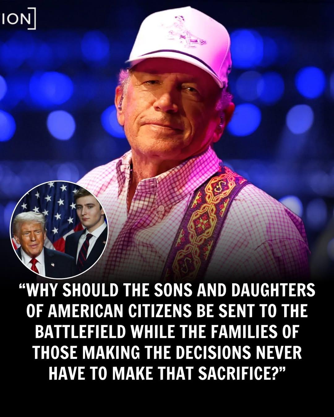 Country Music Icon George Strait Sparks Heated Debate with Comments on U.S. Military Policy and Donald Trump