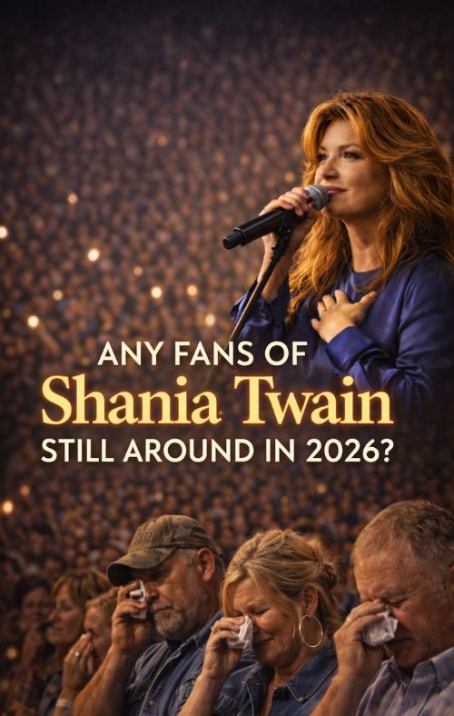 When Shania Twain Whispered “Thank You” — The Night a Stadium Realized the Music Was Saying Goodbye