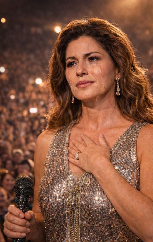 Shania Twain Stopped Smiling for a Moment — And an Entire Arena Saw the Heart She Had Been Carrying All Along