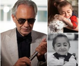 Andrea Bocelli Mourns the Passing of Kaleb, the Courageous Child Who Inspired Millions