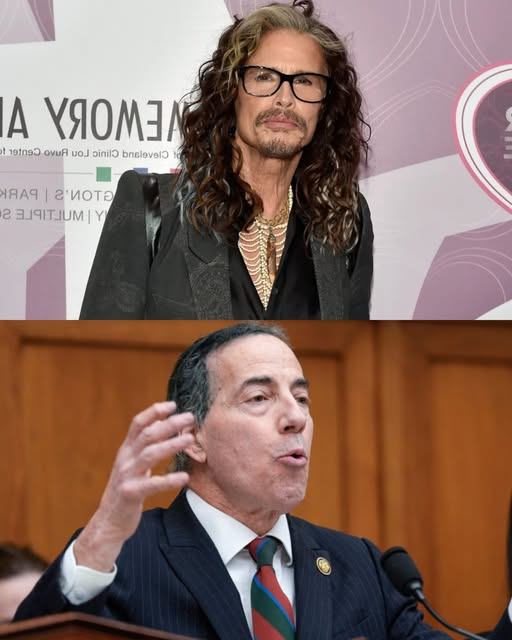 🎤 Online Claims About Steven Tyler Questioning Jamie Raskin’s Finances Spark Heated Debate