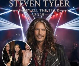 🎤 Steven Tyler Announces Farewell Tour — The End of an Era for One of Rock’s Greatest Voices