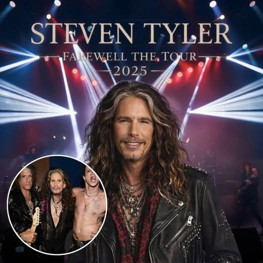 🎤 Steven Tyler Announces Farewell Tour — The End of an Era for One of Rock’s Greatest Voices