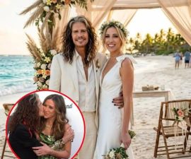 💍 Steven Tyler and Aimee Preston Celebrate a Quiet Wedding — A Private Moment for the Rock Legend