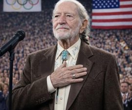When Willie Nelson Sang the National Anthem — and an Entire Olympic Stadium Fell Into Silence