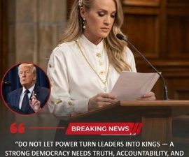 💥 Carrie Underwood’s Powerful Message Ignites a Nationwide Conversation About Leadership and Responsibility