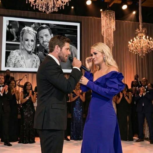 💍 Mike Fisher’s Emotional Tribute to Carrie Underwood Leaves the Audience in Tears