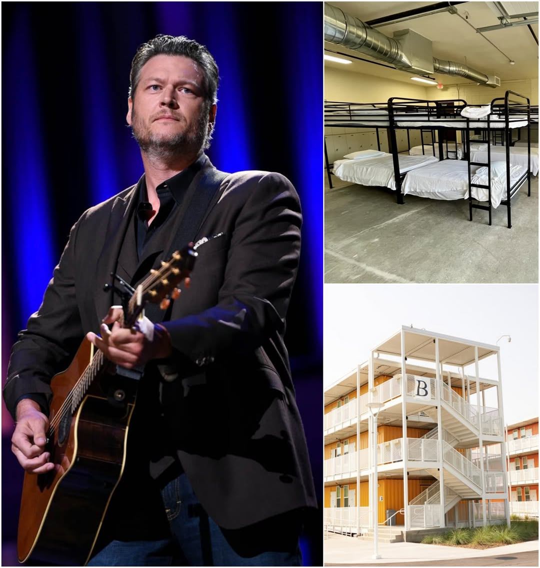 BREAKING: Blake Shelton Donates $12.4 Million to Build Homes for the Homeless in Oklahoma