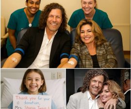 TOUCHING STORY: Anonymous Hospital Letter Reveals a Decade of Quiet Compassion from Shania Twain and Frédéric Thiébaud