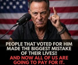 🔥 Bruce Springsteen Breaks His Silence — Sparks Nationwide Debate Over Trump-Era Policies and America’s Deepening Divide