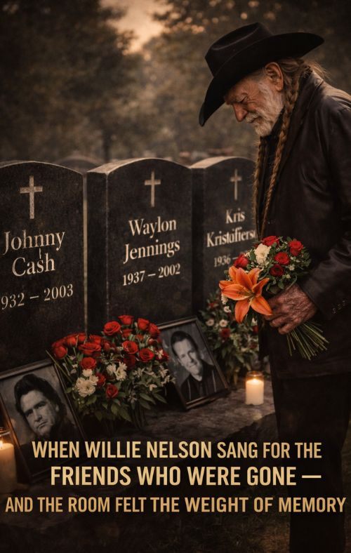 🎶 When Willie Nelson Sang for the Ones Who Were Gone — And the Room Became a Place of Memory
