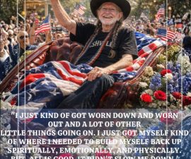 🎶 “I’ve Slowed Down a Little” — Willie Nelson, 92, Shares Honest Health Update and Reassures Fans Around the World